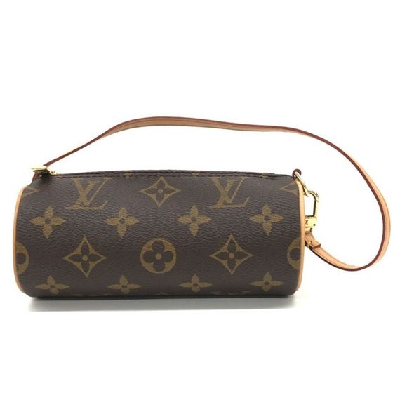 Louis Vuitton Papillon Monogram Handbag Leather Brown - Picture 1 of 11